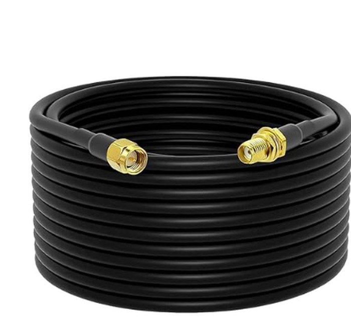 SMA male-to-female jumper cable